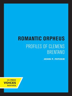 cover image of Romantic Orpheus